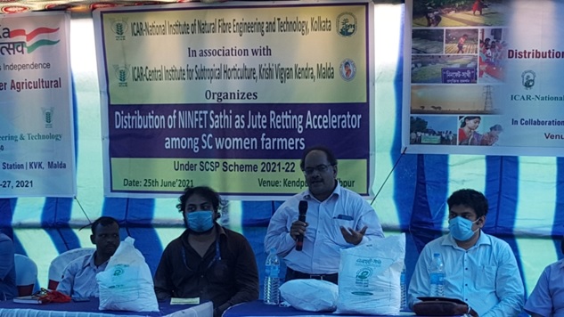 Director's Speech to Farmers with the senior officials of ICAR-NINFET and ICAR-CISH, Malda